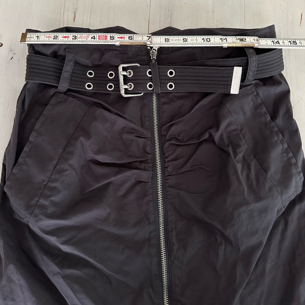Marc Jacobs grey gray Belted Pencil Skirt vintage new without tags size 4 - Picture 4 of 9